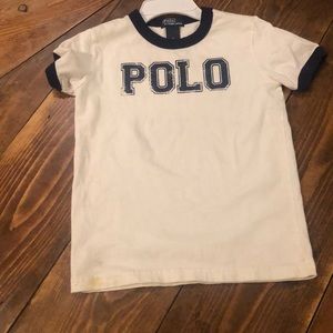 White polo shirt
